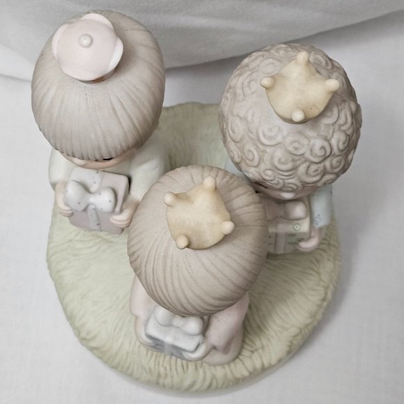 1983 Enesco Musical Jonathan & David "Wee Three Kings" - Picture 4 of 15